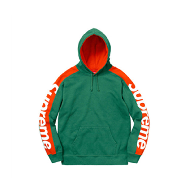 18 SS Letters Sleeve Hoodie - whatever on