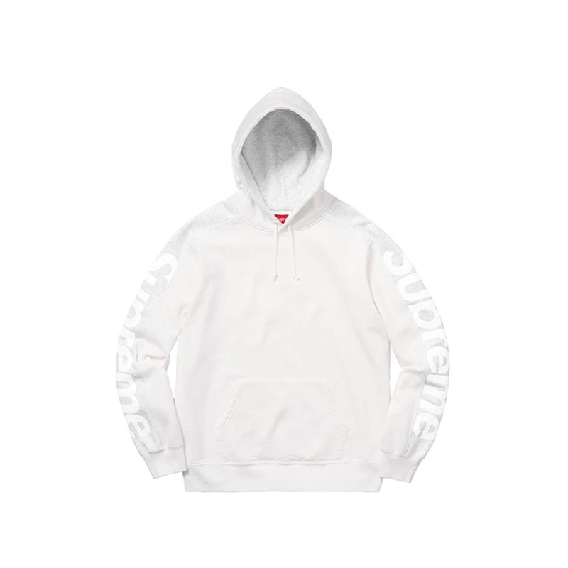 18 SS Letters Sleeve Hoodie - whatever on