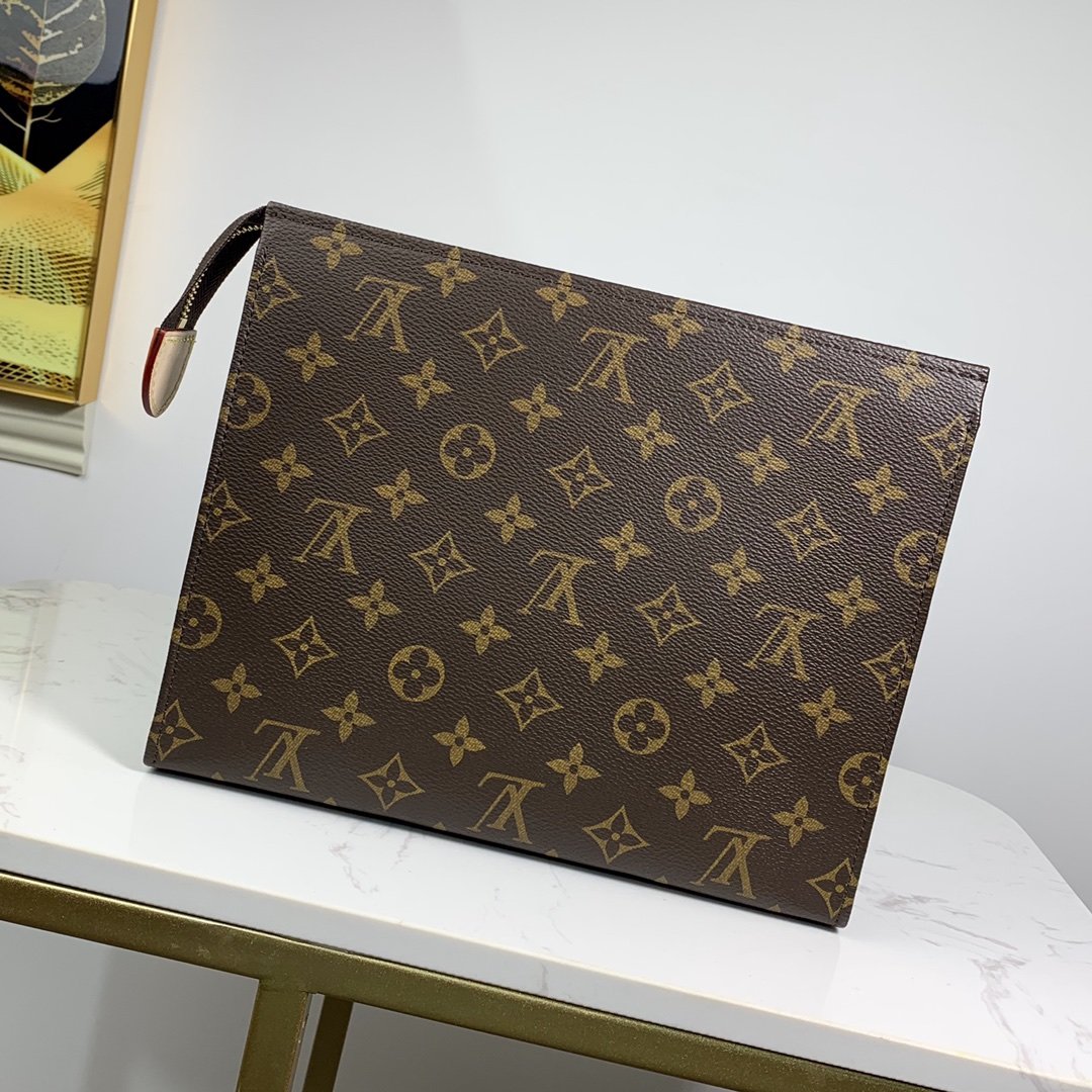 LV monogram clutch - whatever on