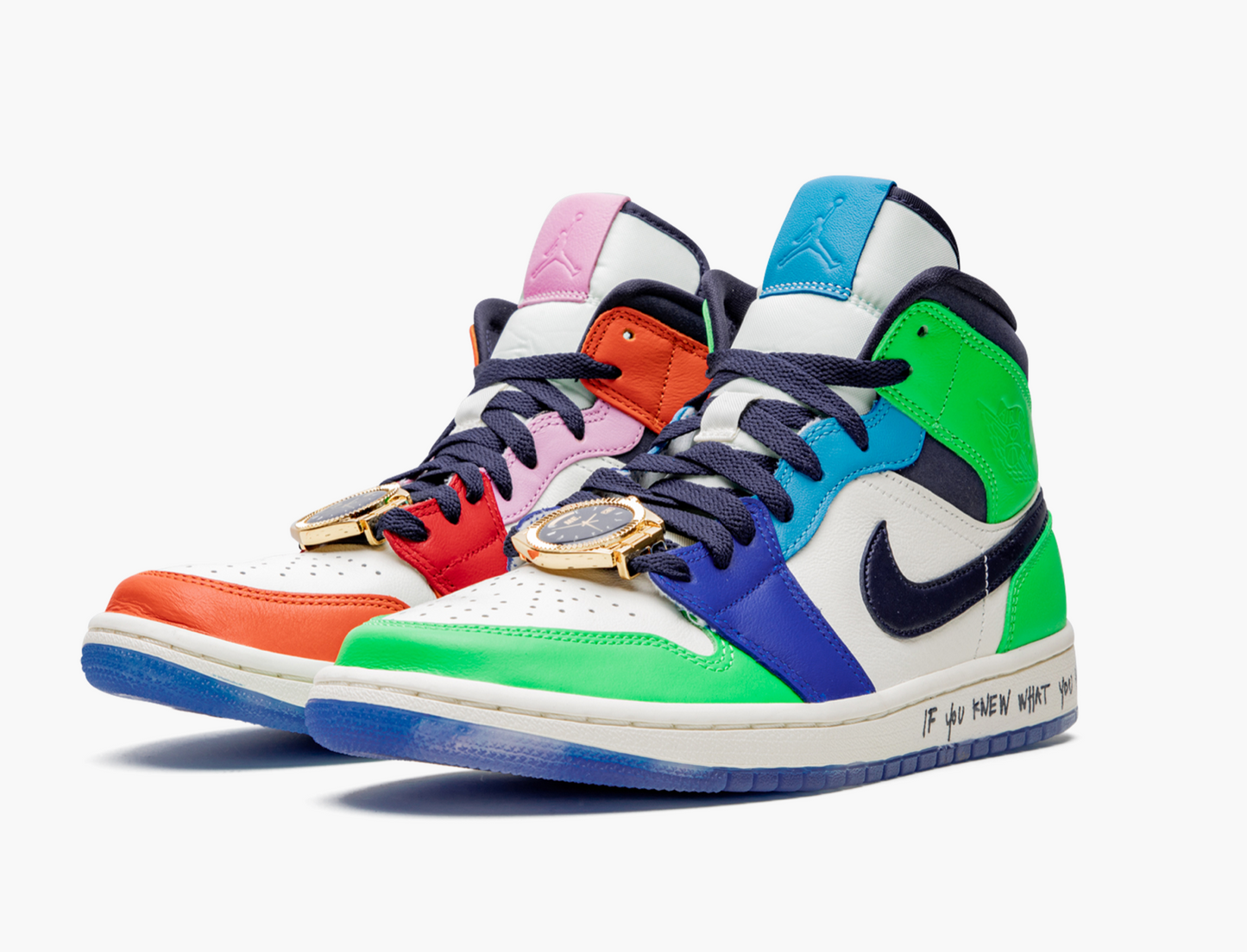 Air Jordan 1 Mid WMNS “Melody Ehsani - Fearless” - whatever on