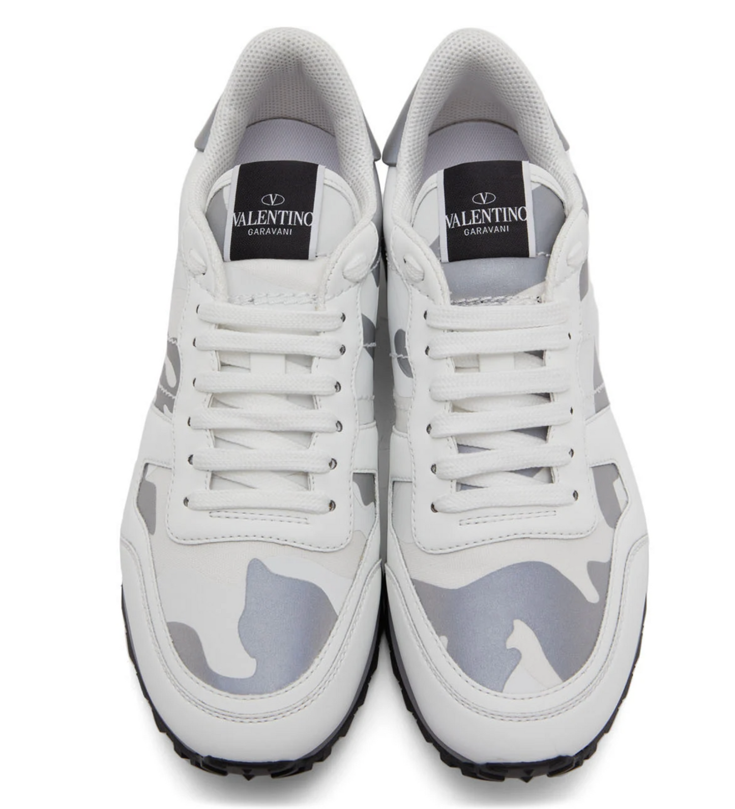 Valentino White Camo Rockrunne