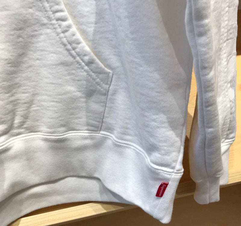 18 SS Letters Sleeve Hoodie - whatever on