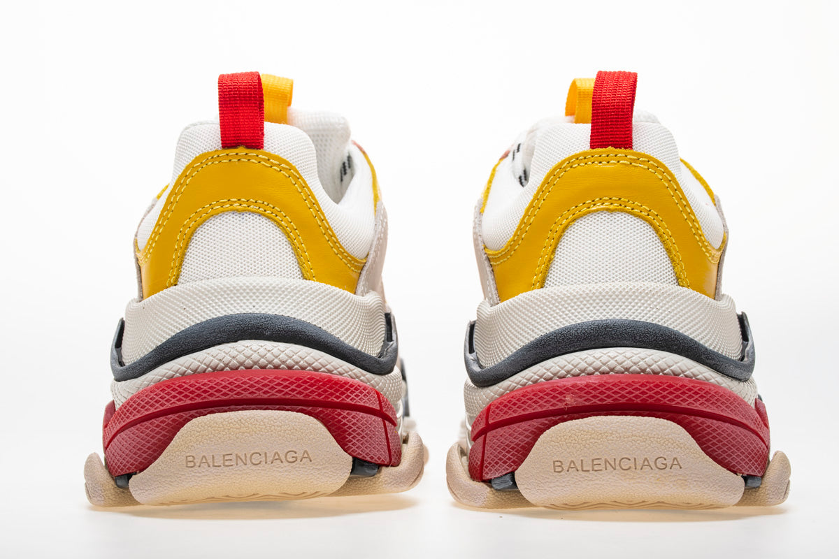 Triple s pink, yellow and red solid sole - whatever on