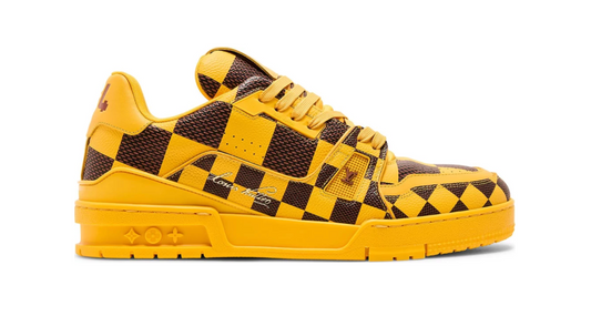 Trainer 'Damier Pop - Yellow'