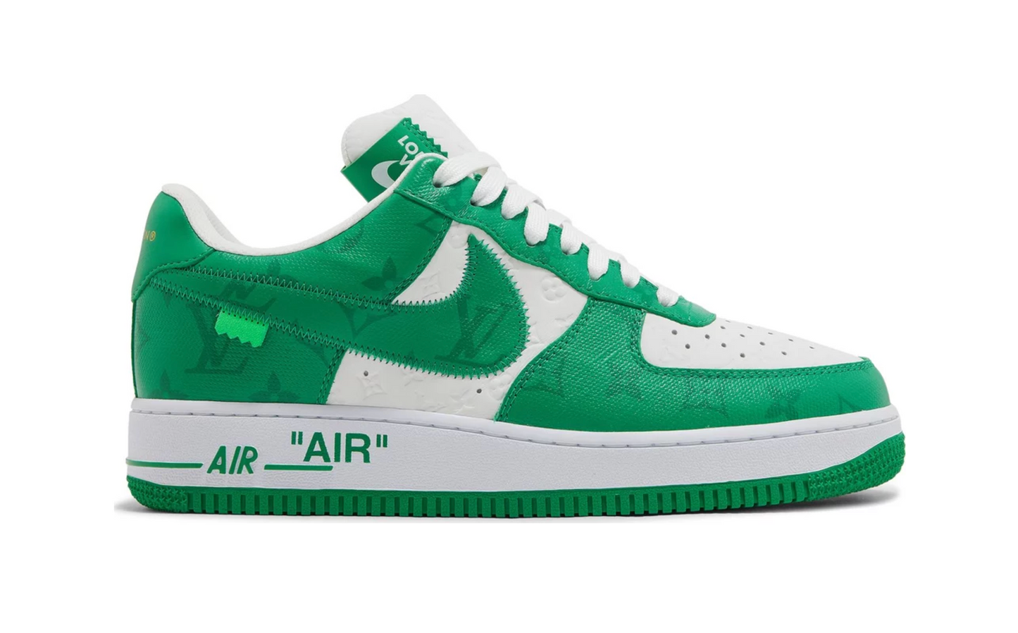 Lv x Air Force 1 Low 'White Gym Green'