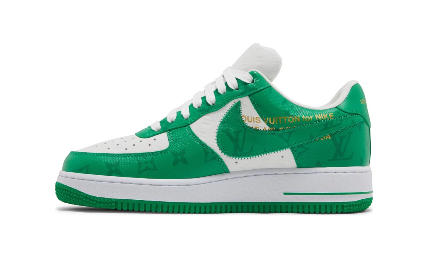 Lv x Air Force 1 Low 'White Gym Green'