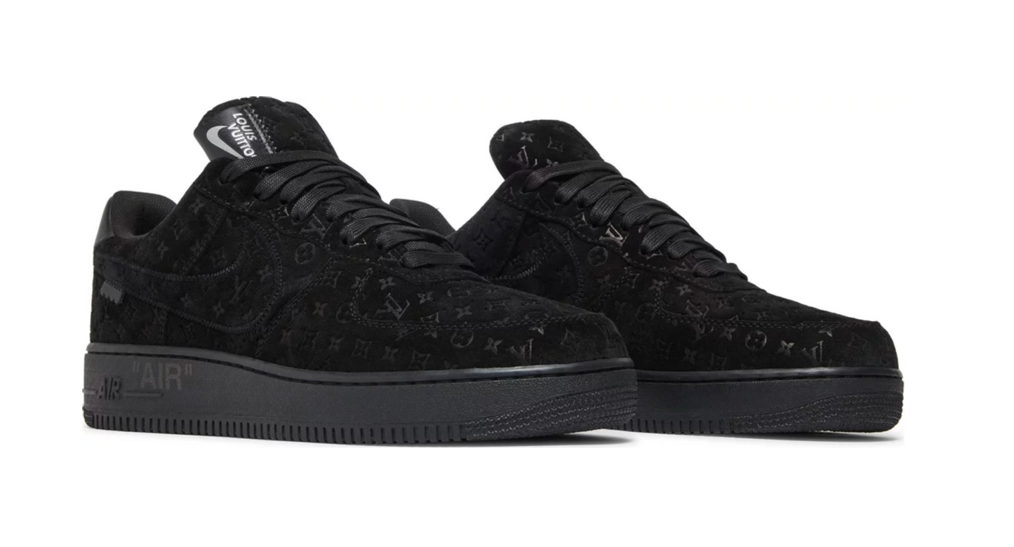 Lv x Air Force 1 Low 'Triple Black'