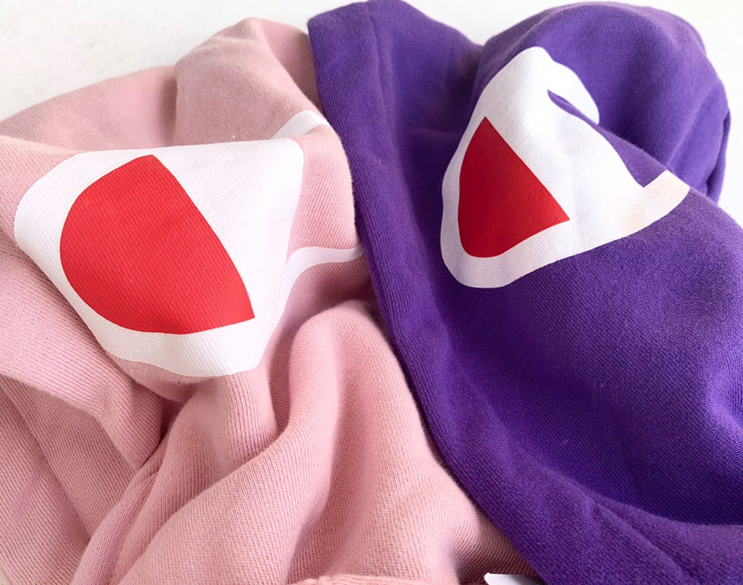 C Baby Color Hoodie - whatever on 