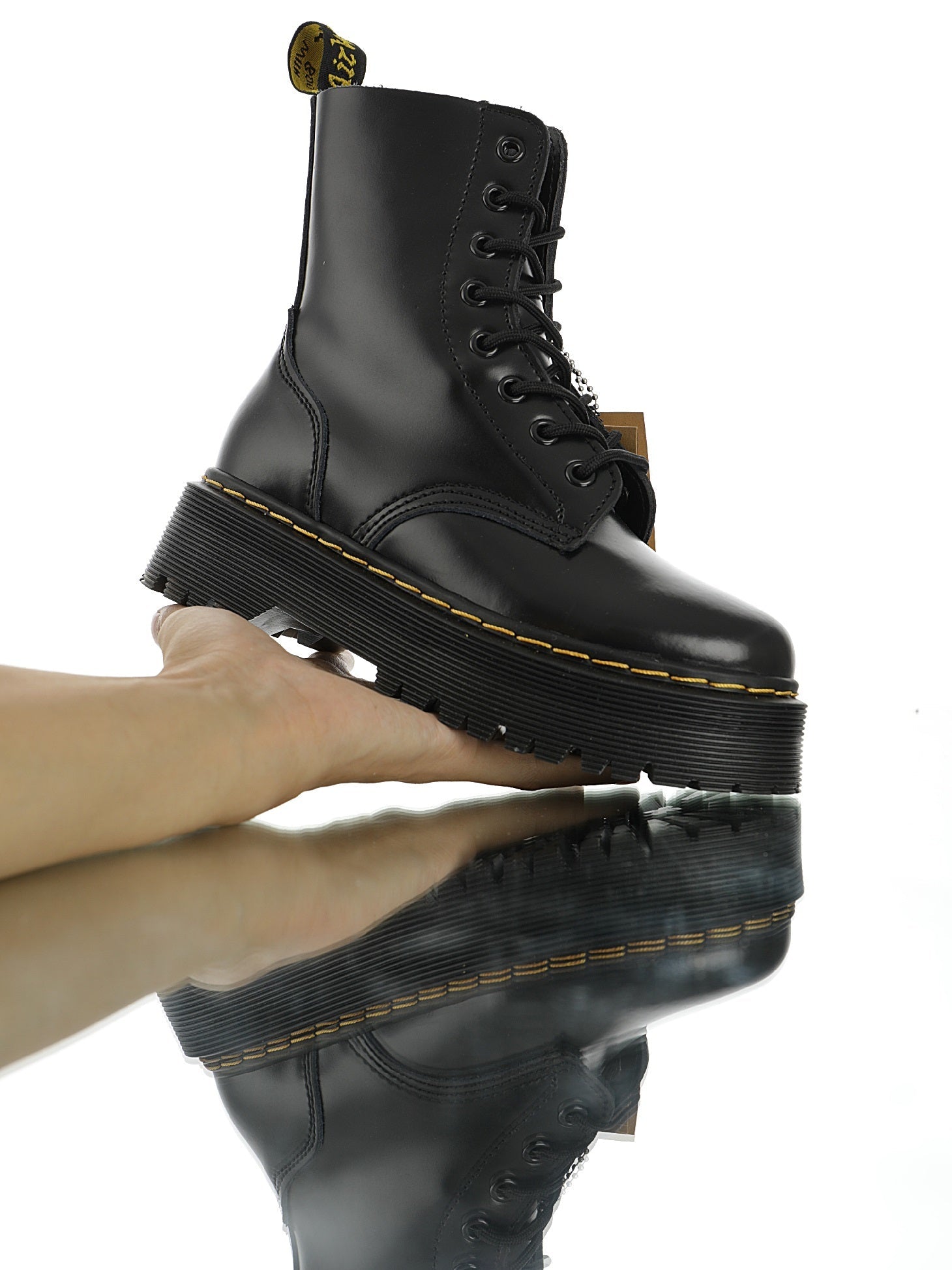 Jadon 8 Eye Boots - whatever on 