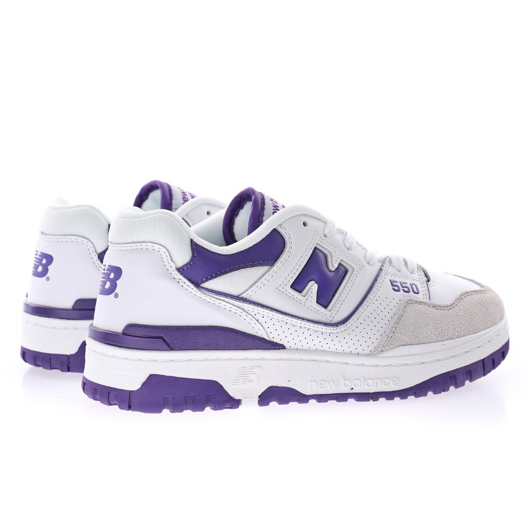 NB 550 WHITE PURPLE