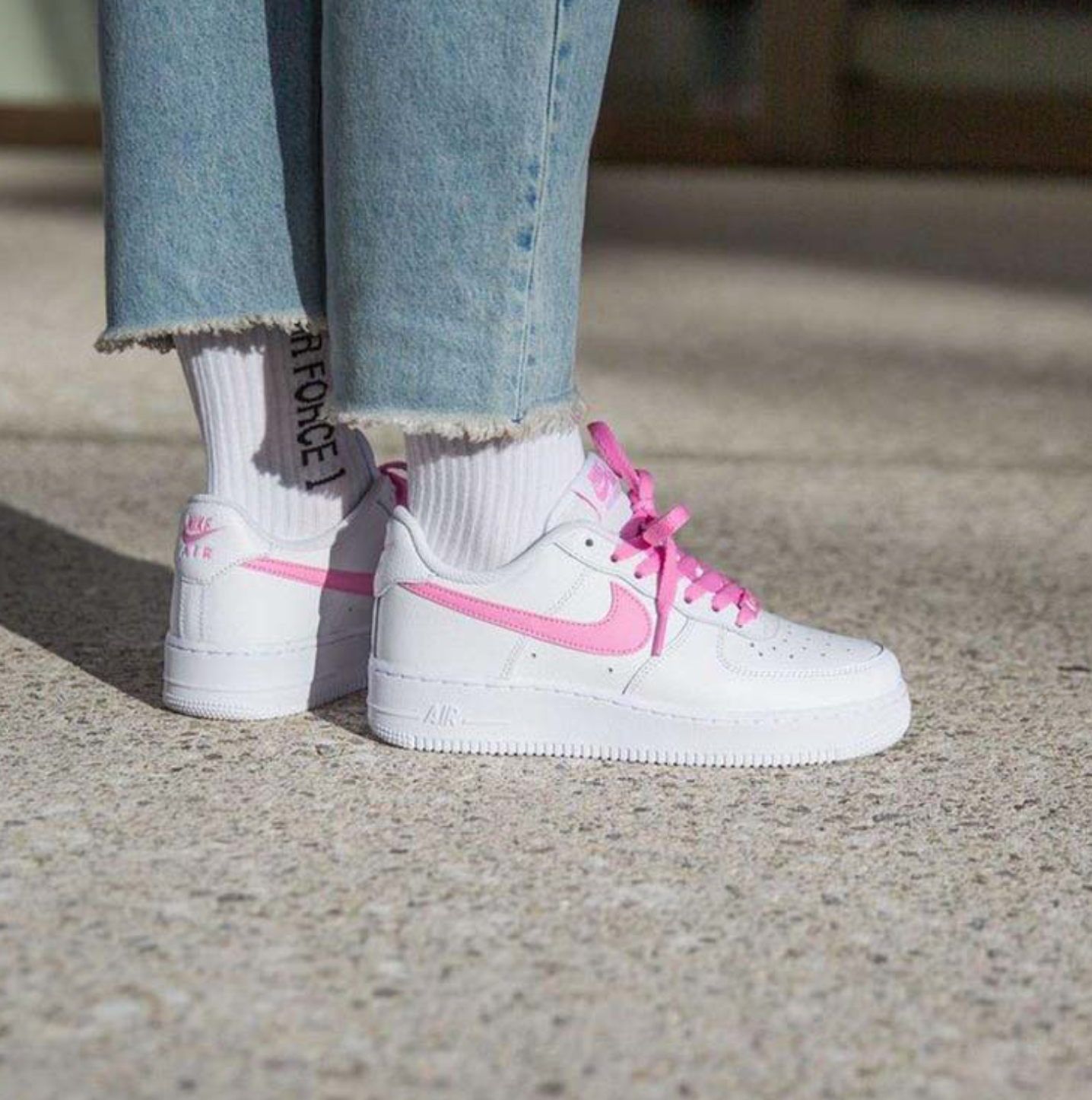Air Force 1 AF1 Pink - whatever on 