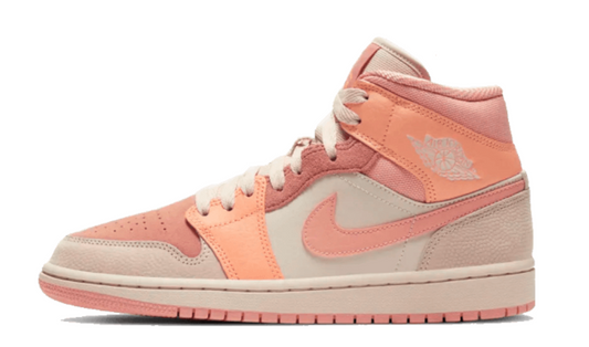 Jordan 1 Mid Apricot Orange