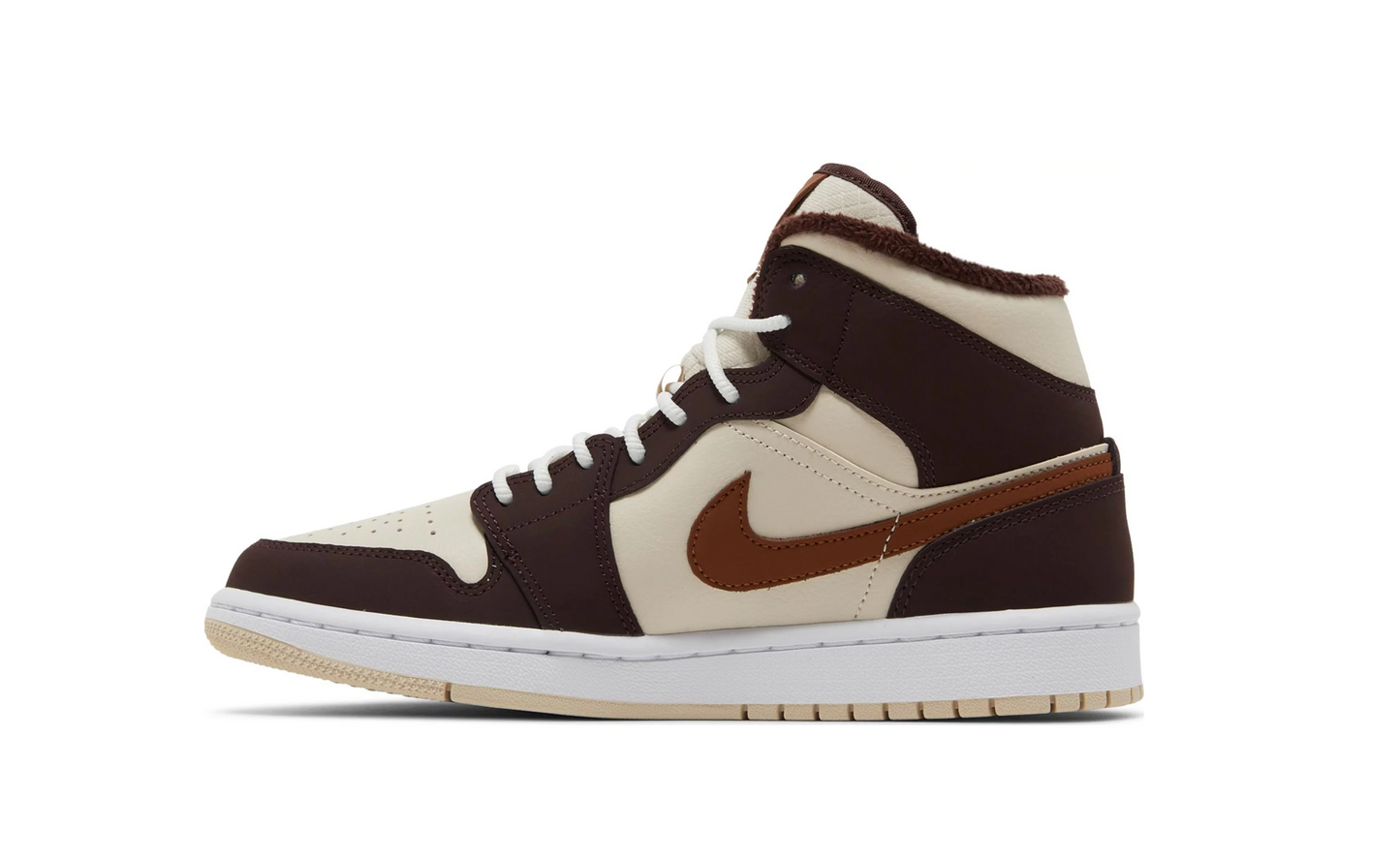 Air Jordan 1 Mid SE 'Cream Dark Chocolate'