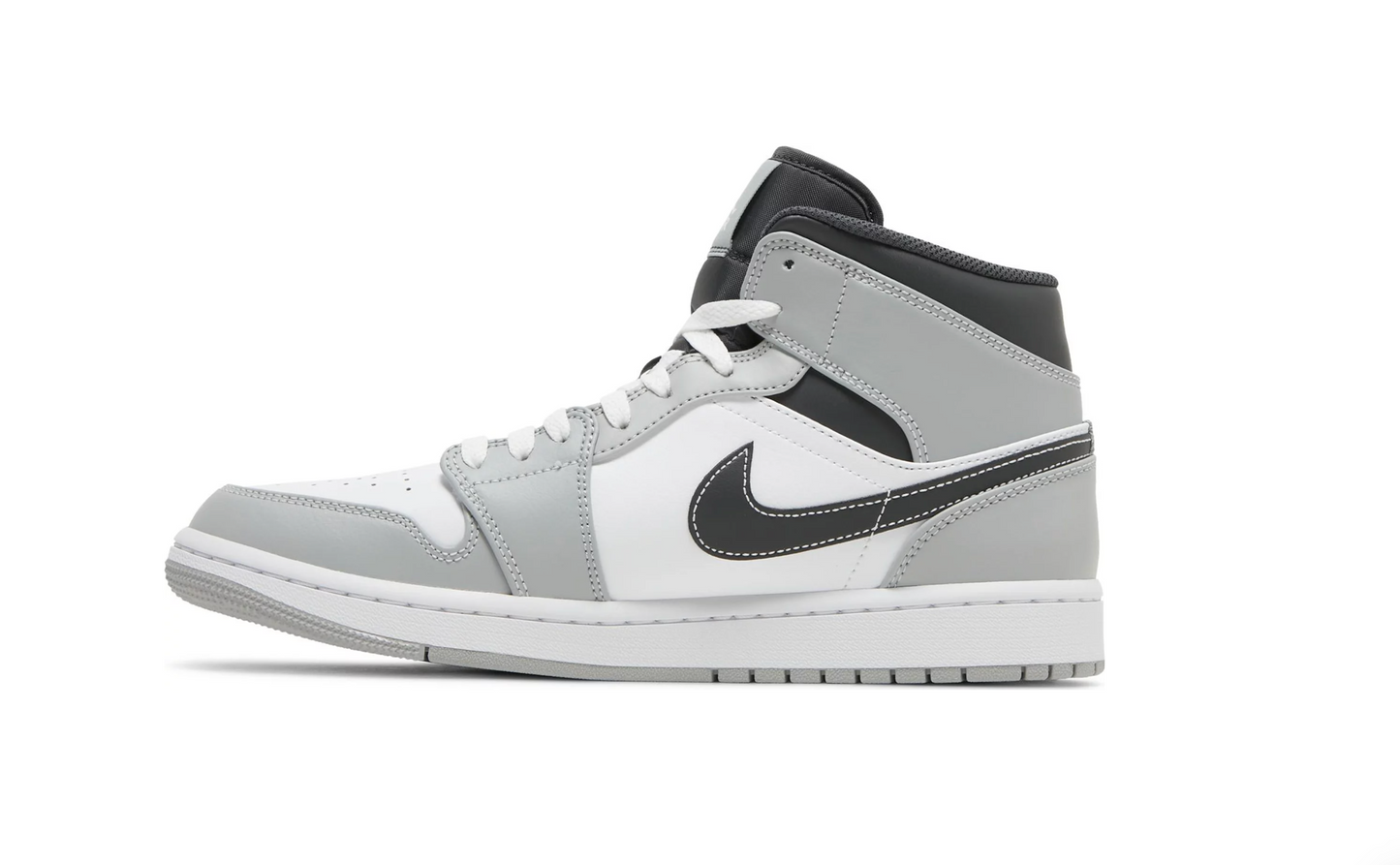 Air Jordan 1 Mid 'Light Smoke Grey'