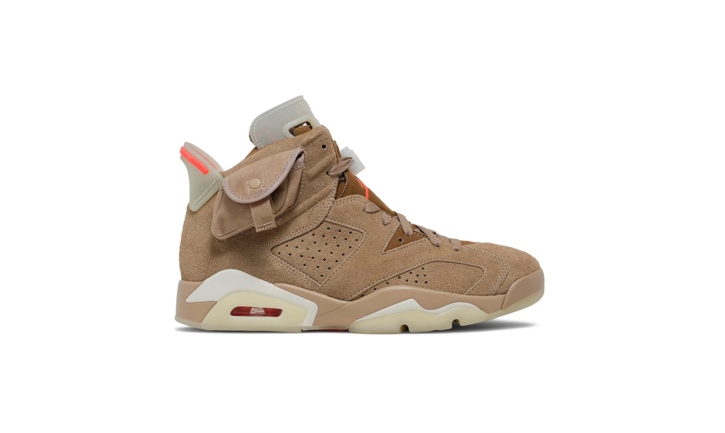 Travis Scott x Air Jordan 6 Retro 'British Khaki'