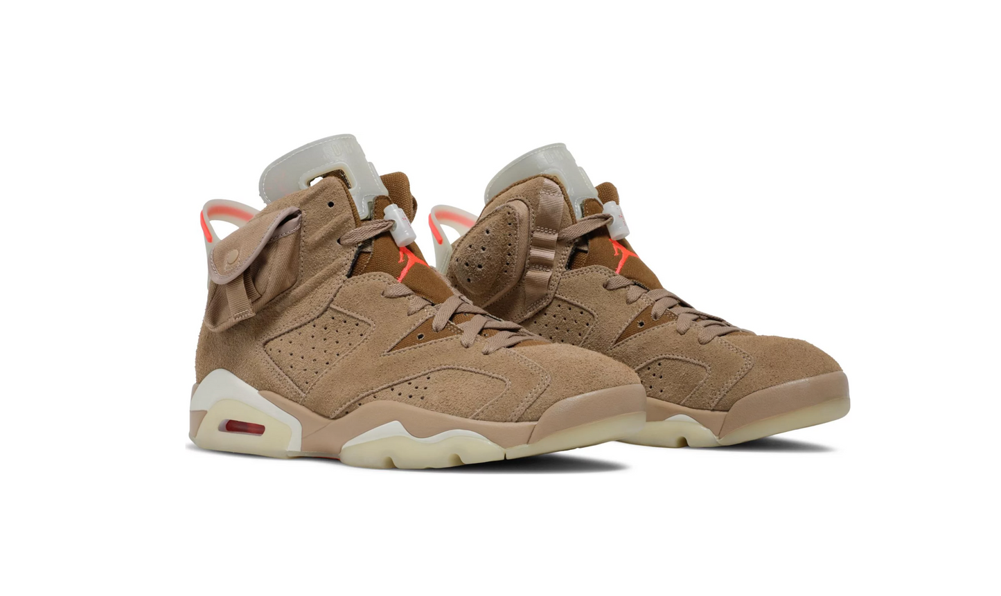 Travis Scott x Air Jordan 6 Retro 'British Khaki'