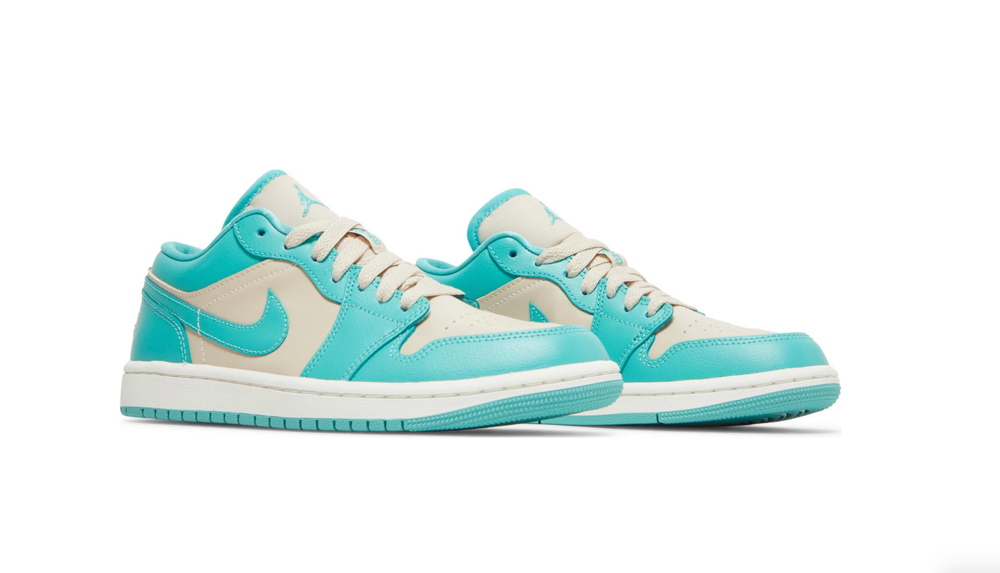 Air Jordan 1 Low 'Tropical Teal Sandy Beige'