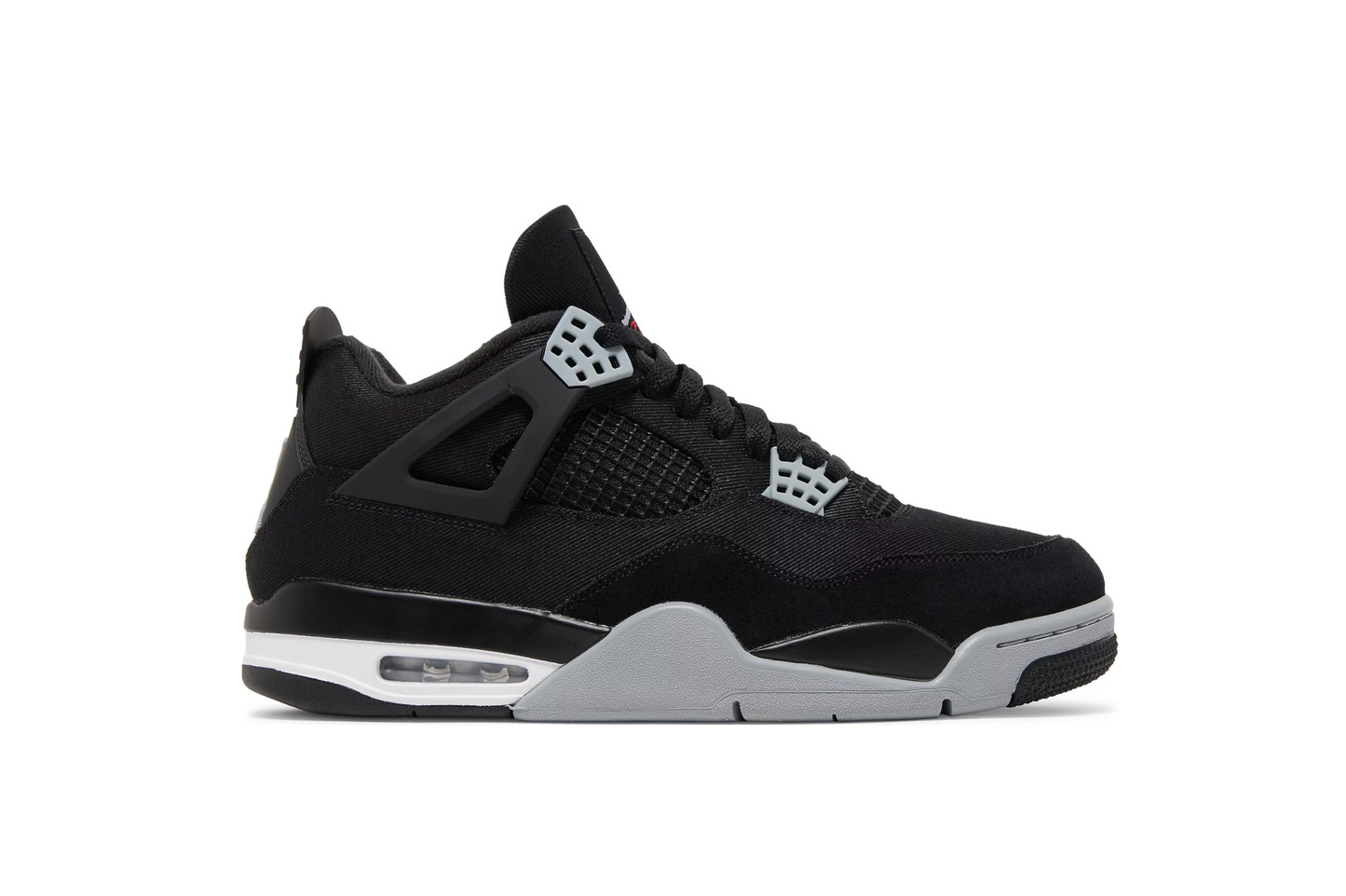 Air Jordan 4 Retro  'Black Canvas'