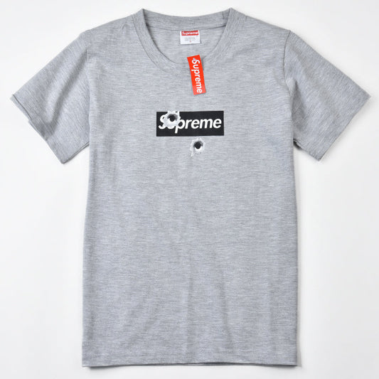 Sup Box Logo Bullet Hole Short Sleeve Tee - whatever on 