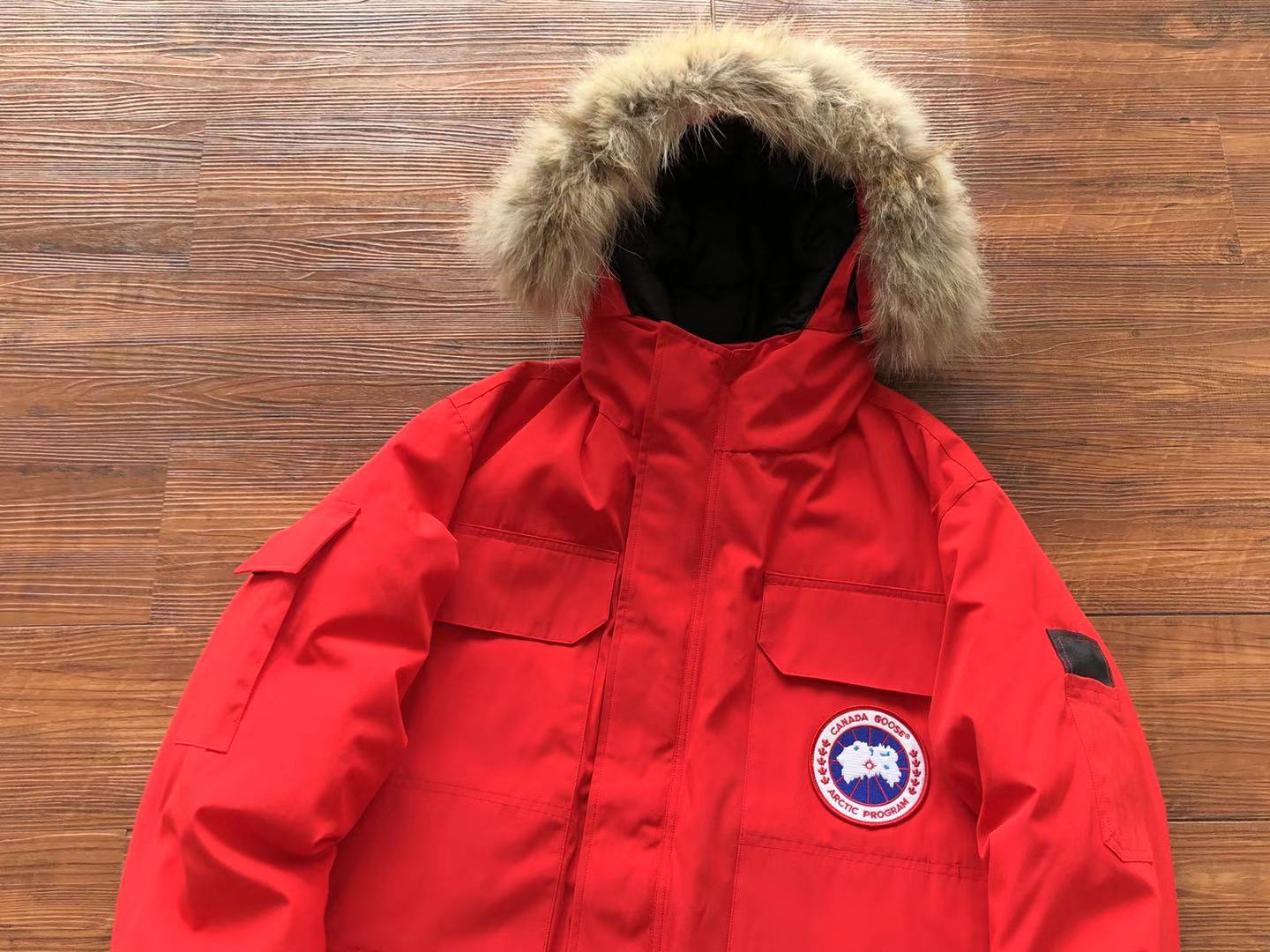 Red Canada Goose