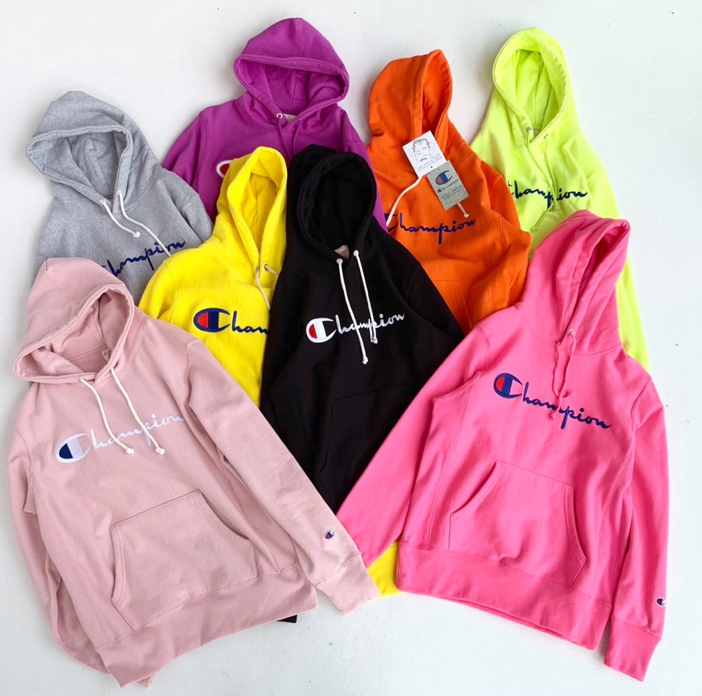 C Logo Colour Hoodie - whatever on 