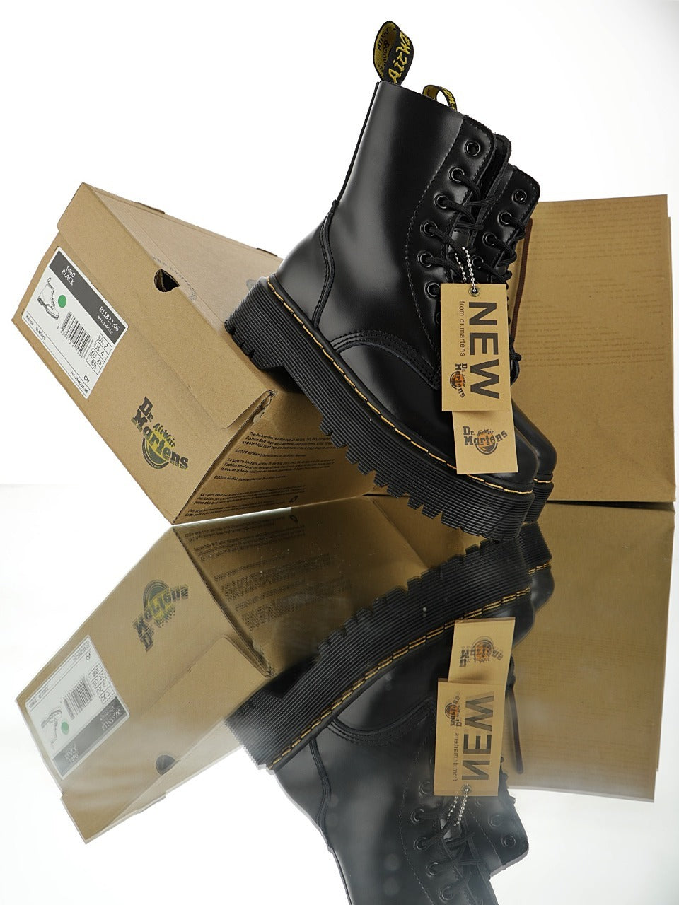 Jadon 8 Eye Boots - whatever on 